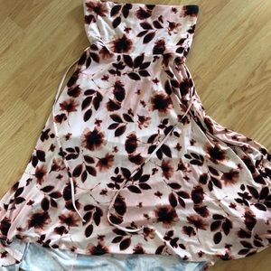 Strapless High-Low Maternity Dress- NWOT Small